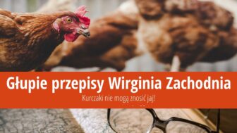 Głupie przepisy Wirginia Zachodnia – Kurczaki nie mogą znosić