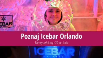 Icebar Orlando na Florydzie to bar wyrzeźbiony z 70 ton lodu