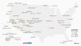 Parki narodowe USA – mapa, lista, przewodnik