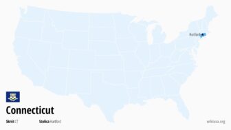 Stan Connecticut – mapa, największe miasta, pogoda