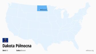 Stan Dakota Północna – pogoda, mapa, ciekawostki