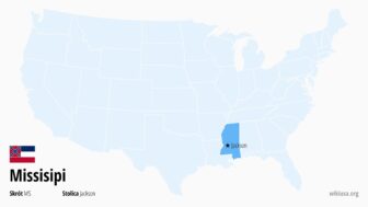 Stan Missisipi – mapa, ciekawostki, największe miasta