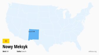 Stan Nowy Meksyk – mapa, ciekawostki, największe miasta